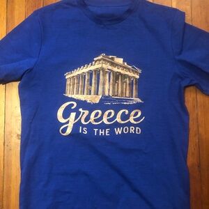 Greece is the Word Grease shirt stretch medium
